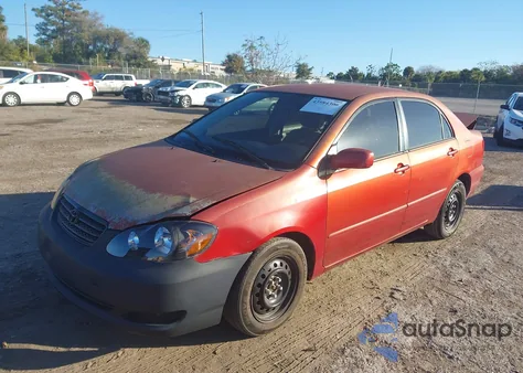 2008 Toyota Corolla Le z USA, uszkodzony, nr VIN 1NXBR32E08Z995727